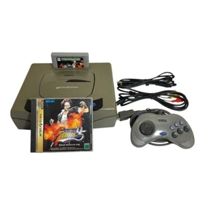Consola Sega Saturn Gris con mando,1 juegos KOF95/JAPÓN Probada funcionando - Imagen 1 de 11