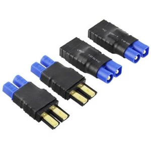 4pcs EC3 to TRX Adapter Female Male Connector Plug for RC Battery ESC Charger - Picture 1 of 8