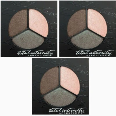 Sombra de ojos Prestige Cosmetics Total Intensity Bold Trio, Fantasía, PACK DE 3 Foto 1 de 2