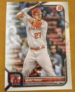 2022 Bowman - Mike Trout #32 Los Angeles Angels - Picture 1 of 2