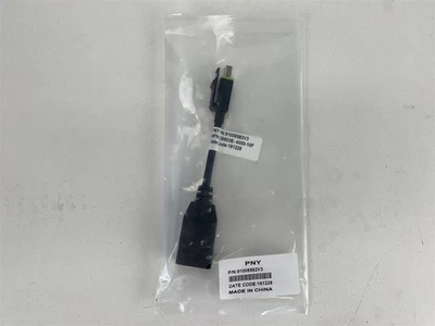 PNY Mini Male to Female Display Port Adapter Cable (91008582V3) - Image 1 of 2
