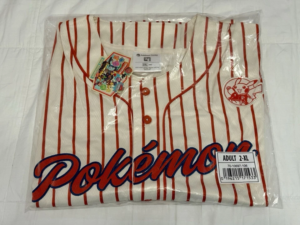 2025 Pokemon World Championships Pokemon Center Pikachu Varsity MEDIUM