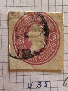 USA Stamped Envelopes U27 mint and U35 FU - Picture 1 of 2