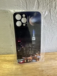 Custodia iPhone 12 Pro Max Empire State Building di notte New York - Foto 1 di 4