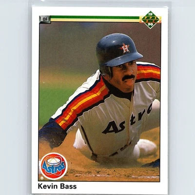 1990 Upper Deck - Kevin Bass #302 - Houston Astros - Image 1 of 2