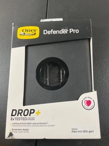 OtterBox Defender Pro Series Tablet Case for Apple iPad Mini 6th Gen - Black - Picture 1 of 3