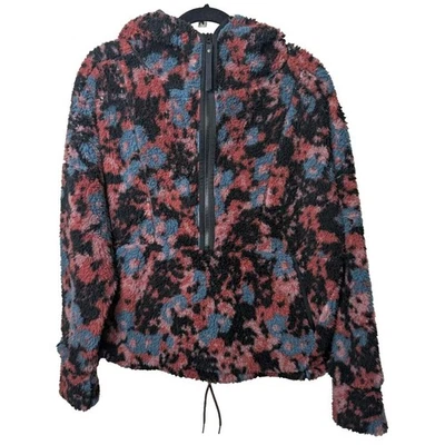 Куртка женская Prana L черная с флером Polar Escape флисовая на молнии капюшон - Изображение 1 из 4