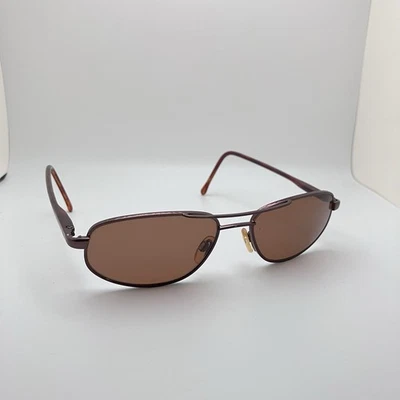 Gafas de sol Serengeti Drivers 6742 Milos polarizadas marrones lentes marcos de metal cobre Foto 1 de 4