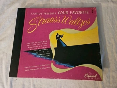 1946 Edition Your Favorite Strauss Waltzes Capitol Records BD22 Record Set - Image 1 of 4