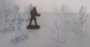 Star Wars Command Army Men 9 Piece Lot Figures - Picture 1 of 6