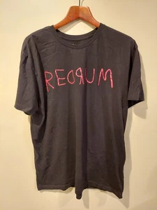 Camicia Redrum Murder The Shining taglia XL nera film horror film Stanley Kubrick - Foto 1 di 6