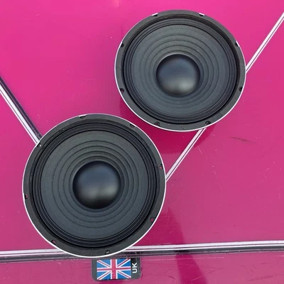 10"/250mm 2x Bass Chassis Lautsprecher Treiber 8 OHM 200 Watt RMS / 300W max - Bild 1 von 4