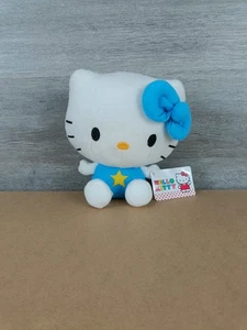 Seltene Sanrio Hello Kitty blaue Fee Katze 16 cm Plüschtier Sega - Bild 1 von 8