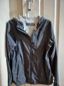 Paradox Windbreaker/ Jacket Gray/ Full Zip/ Hooded Size M - Picture 1 of 12