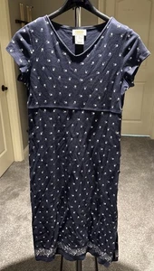 Talbots Damen Small Petite Navy knöchellanges Kleid - gebraucht - Bild 1 von 3