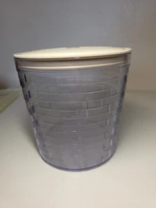 Longaberger Tapa Tejido Patrón Protector Tapa Mediana Bote Cesta 6" #40526 - Imagen 1 de 6