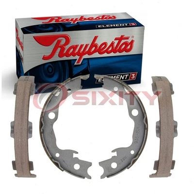 Zapata de freno de estacionamiento trasera Raybestos Element3 para Nissan Juke Disc XO 2011-2016 Foto 1 de 4