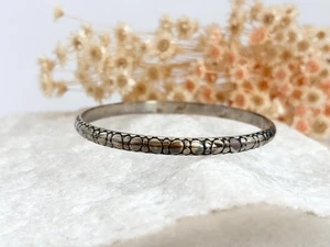 Bracciale Monet Design Ciottoli Tonalità Argento Classico ed Elegante Vintage - Foto 1 di 20