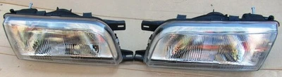 FITS NISSAN N14 PULSAR SUNNY SDN L/B H/B MODEL 1991 95 HEAD LIGHTS PAIR LH RH - Image 1 of 4