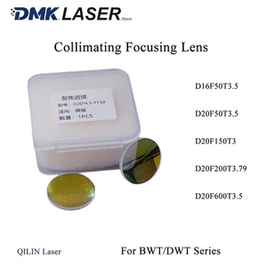 Lente de enfoque colimadora de soldadura láser QILIN D20F50T3.5 para pistola de soldadura láser qilin - Imagen 1 de 5