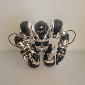 Wowee Robosapien 14" Silver Radio Controlled Robot With Remote - Picture 1 of 5