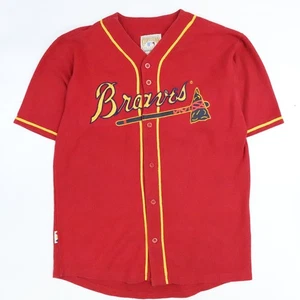 Majestuosa camiseta de béisbol vintage de los Atlanta Braves mediana Mirage Cooperstown MLB - Imagen 1 de 6