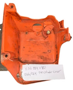 Stihl OEM 064 /066 Chainsaw Top Cylinder Cover Used Chainsaw Part 1122 084 0900 - Picture 1 of 5