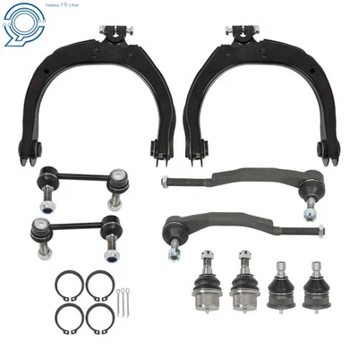 Kit de suspensión de brazo de control superior delantero de 10 piezas para GMC Envoy todos los modelos 2003-2009 Foto 1 de 4