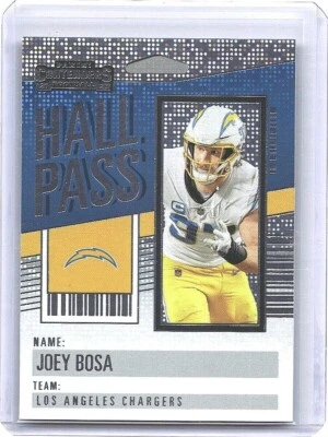 2023 Contenders Joey Bosa Hall Pass Foil #10 Los Angeles Chargers - Image 1 of 2