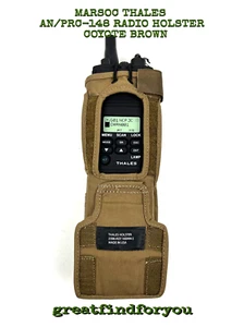 NOS MARSOC THALES AN/PRC-148 RADIO HOLSTER / POUCH - COYOTE BROWN - Picture 1 of 8