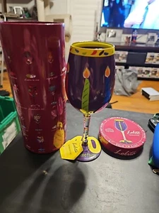 Lolita 40 Something Handpainted Wine Glass. NEW - Picture 1 of 1
