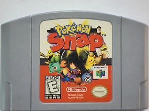 Pokémon Snap (Nintendo 64, 1999) N64 Gereinigt Getestet Original Kostenloser Versand - Bild 1 von 3