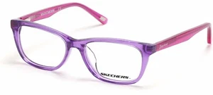 Skechers SE1643 Purple 083 Girls Plastic Optical Eyeglasses Frame 49-14-135 RX - Picture 1 of 1