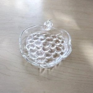 Piccolo contenitore in vetro con motivo frutta 3" x 5" - Foto 1 di 3