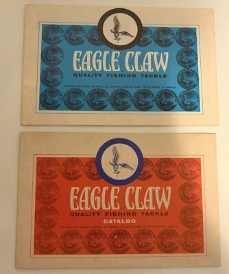 2 CATÁLOGO VINTAGE DE APAREJOS DE PESCA CON GARRA DE ÁGUILA - CARRETES DE CAÑAS MÁS+++ Foto 1 de 3