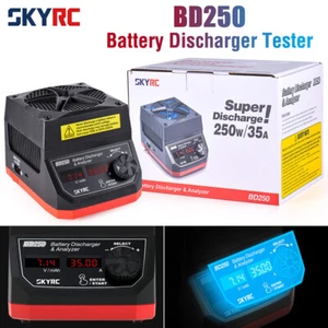 SKYRC BD250 Battery Discharger Tester Analyzer Digital Battery Testers RC Parts - Picture 1 of 20