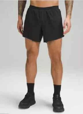 lululemon Fast Free Lined Short 6"Black Size M Medium LM7AU8S