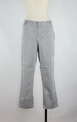 Pantalones elásticos para mujer Roz & Ali The Smart Fit estampado geométrico talla 14 Foto 1 de 4