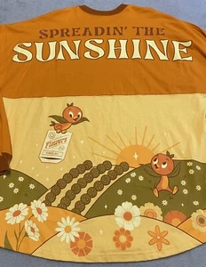 Disney Spirit Jersey XL Orange Bird Epcot Flower & Garden Festival 2023 Sunshine - Picture 1 of 9