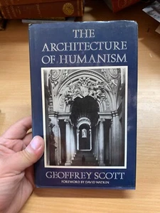 1980 1ST Ed "La Arquitectura De Humanism" Geoffrey Scott Libro de Tapa Dura (P4) - Picture 1 of 16