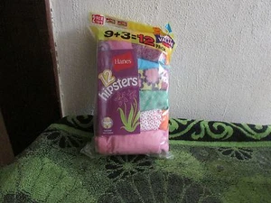 ** NEW! GIRLS HANES 12 PK. HIPSTERS. SOFT PRE-SHRUNK COTTON. SOLID/PATTERN. ** - Picture 1 of 6