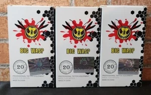 Lot Of 3 Big Wasp Tattoo Safety Cartridges 20-Ct Single Stack Magnum 1221MG/MT - Picture 1 of 1