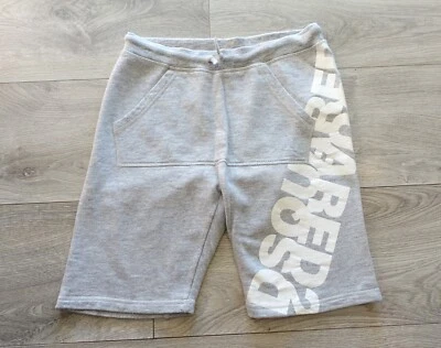 DSQUARED2 SHORTS 16Y grey white logo 16 y kids pant d2 dsquared 2 short - Bild 1 von 4