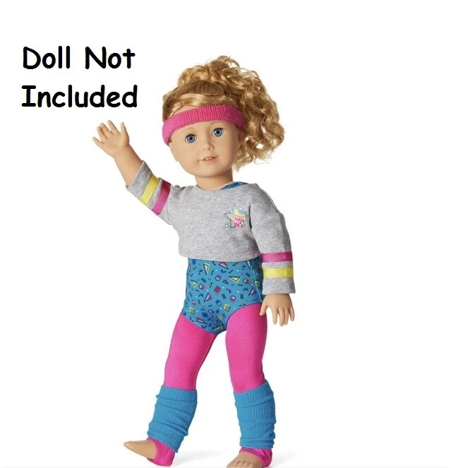 American Girl Courtney 1986 Fitness Outfit Aerobics NRFB