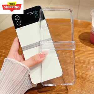 Shockproof Folding Transparent Phone Case/Cover for Samsung Galaxy ZFlip 6 5 4 3 - Picture 1 of 13