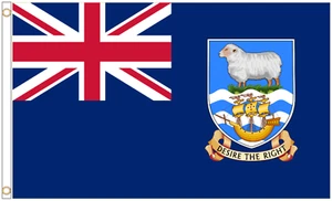 Falklands Islands Polyester Flag - Choice of Sizes - Picture 1 of 3