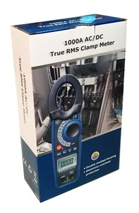 DT-3347 AC/DC 1000 Amp Clamp-on Current Voltage Capacitance Frequency Meter NEW - Picture 1 of 1
