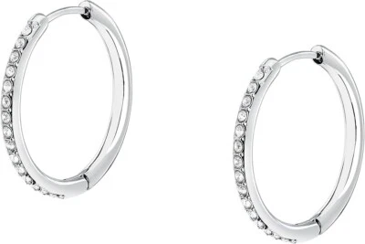 Orecchini Morellato Donna Acciaio Cerchietti Silver Cristalli bianchi _SAUP24 - Immagine 1 di 4