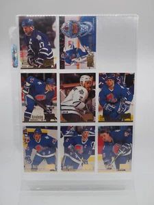 Fleer Ultra 1994 - NHL - Quebec Nordiques - 8 x cartas coleccionables - Imagen 1 de 3