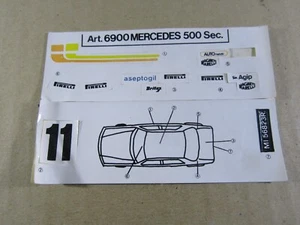 948T Board Decal 6900 for Mercedes 500 Dry #11 Advertising Pirelli Aseptogil - Picture 1 of 2